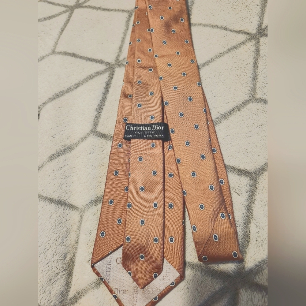 Christian Dior 100% Silk Mens Tie